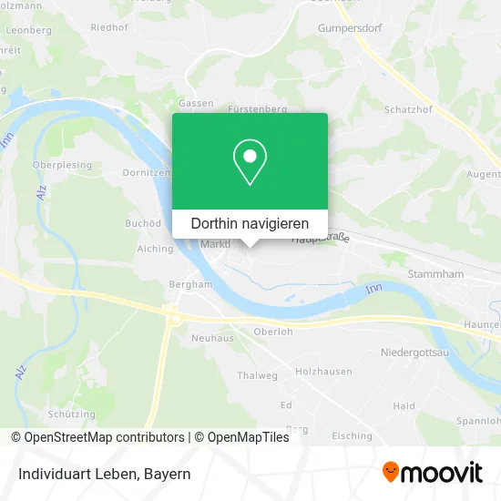 Individuart Leben Karte