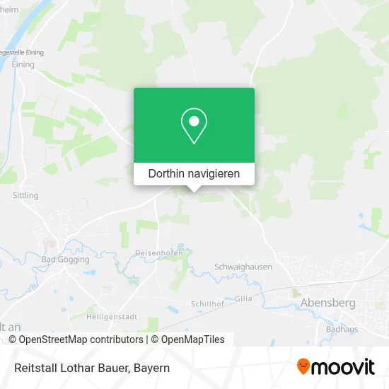 Reitstall Lothar Bauer Karte
