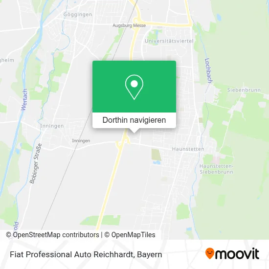 Fiat Professional Auto Reichhardt Karte