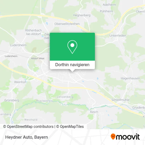 Heydner Auto Karte