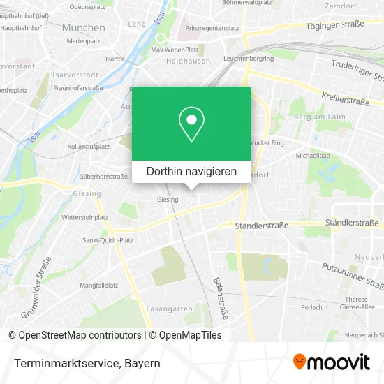 Terminmarktservice Karte