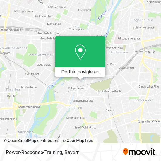 Power-Response-Training Karte