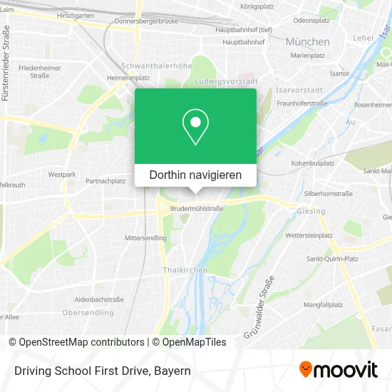 Driving School First Drive Karte