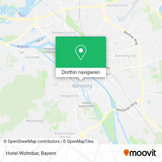 Hotel Wohnbar Karte