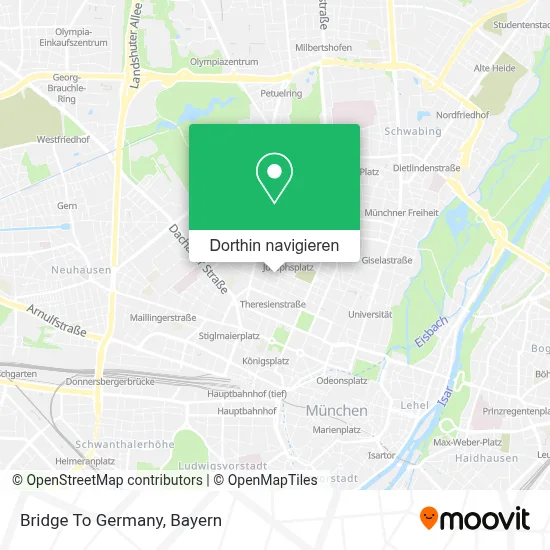 Bridge To Germany Karte