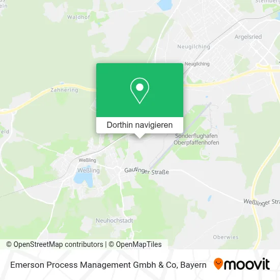 Emerson Process Management Gmbh & Co Karte