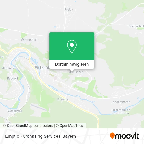 Emptio Purchasing Services Karte