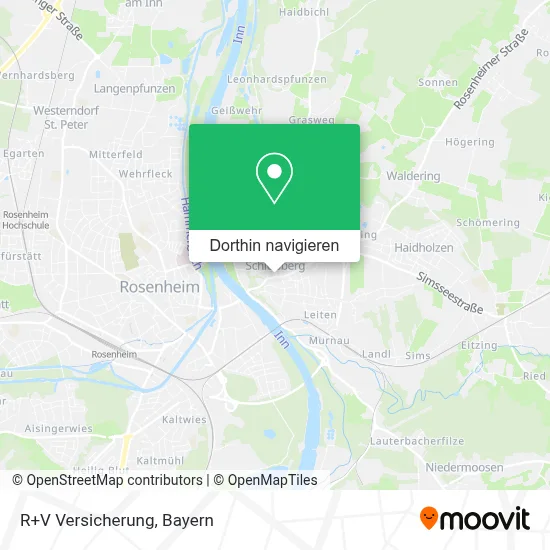 R+V Versicherung Karte
