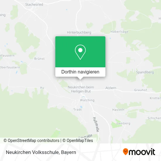 Neukirchen Volksschule Karte