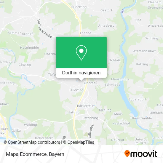 Mapa Ecommerce Karte