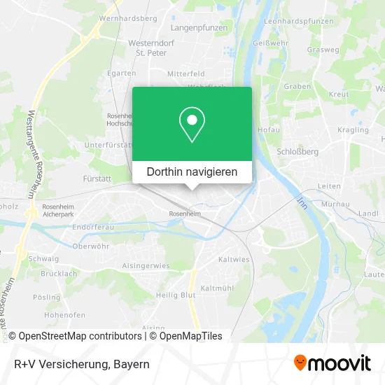 R+V Versicherung Karte
