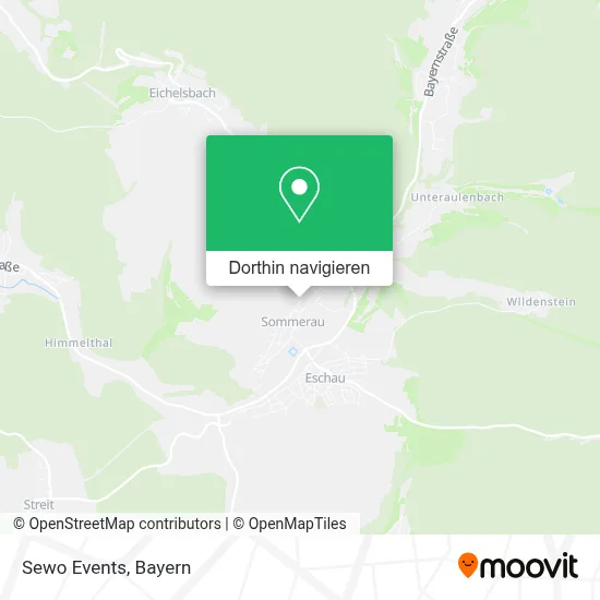 Sewo Events Karte
