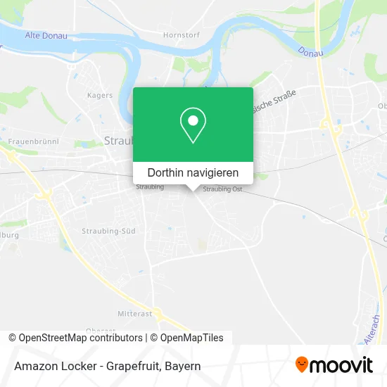 Amazon Locker - Grapefruit Karte