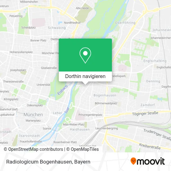 Radiologicum Bogenhausen Karte