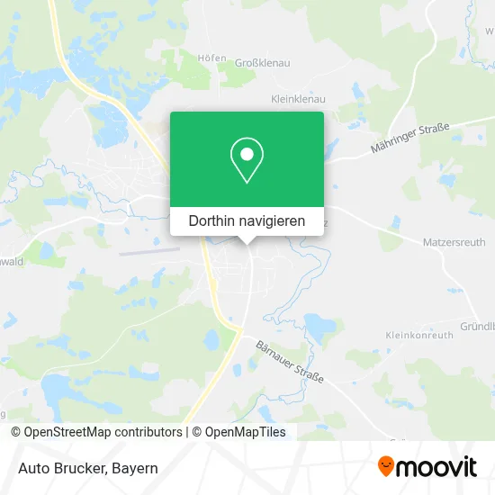 Auto Brucker Karte