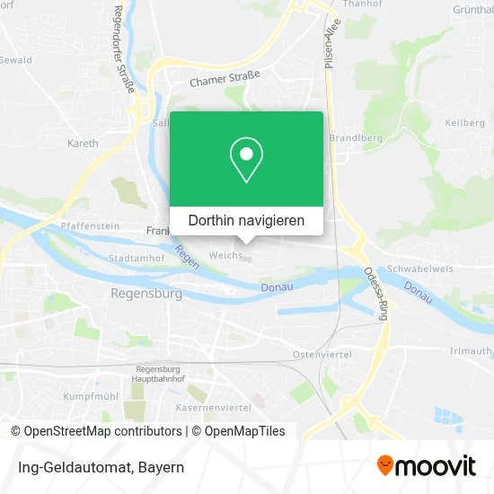 Ing-Geldautomat Karte