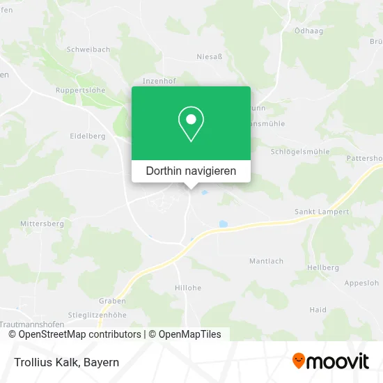 Trollius Kalk Karte