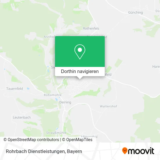 Rohrbach Dienstleistungen Karte