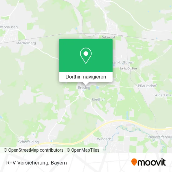 R+V Versicherung Karte