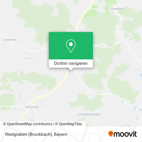 Riedgraben (Bruckbach) Karte