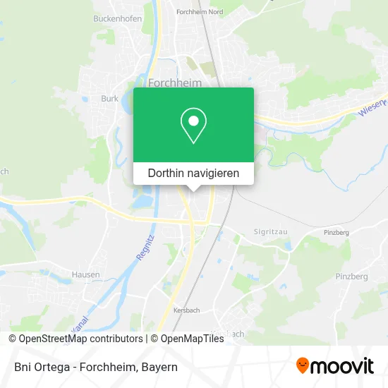 Bni Ortega - Forchheim Karte