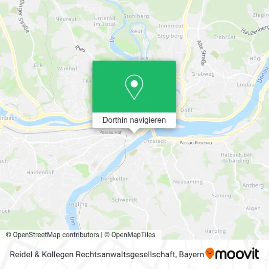 Reidel & Kollegen Rechtsanwaltsgesellschaft Karte