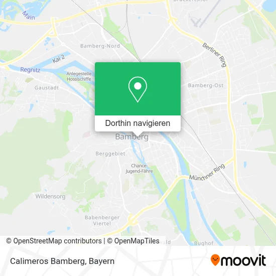 Calimeros Bamberg Karte