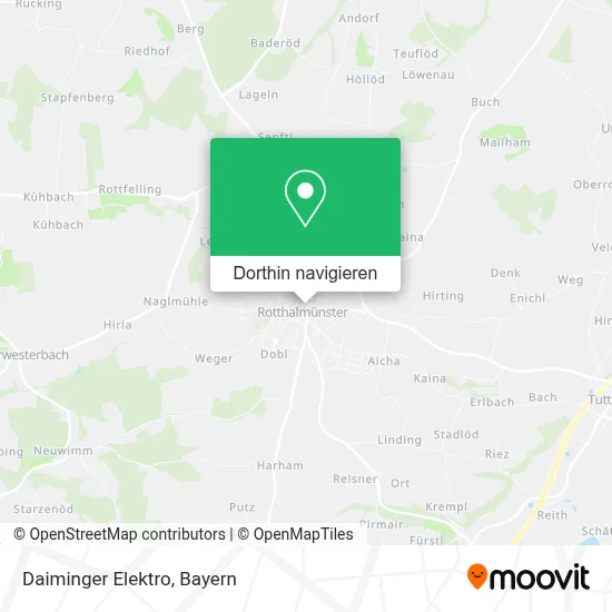 Daiminger Elektro Karte
