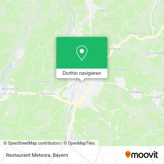 Restaurant Meteora Karte