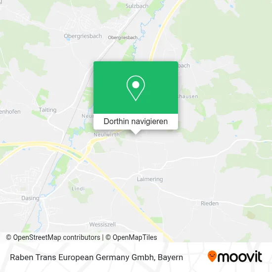 Raben Trans European Germany Gmbh Karte
