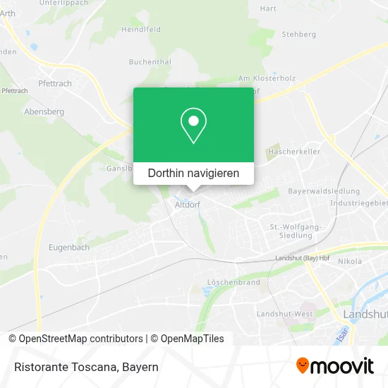 Ristorante Toscana Karte