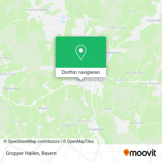 Gropper Hallen Karte