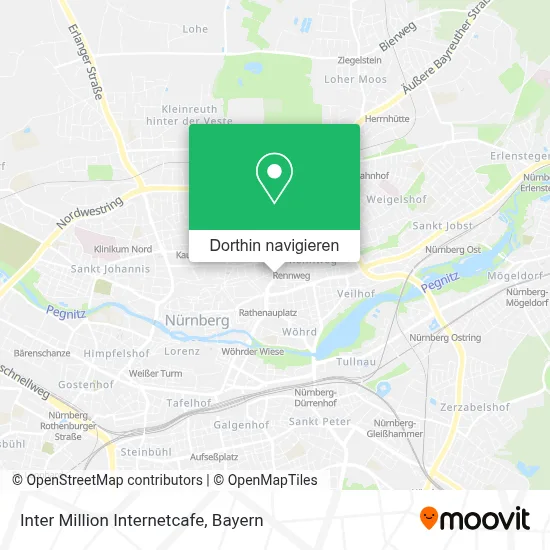 Inter Million Internetcafe Karte