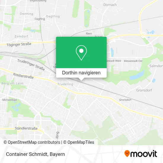 Container Schmidt Karte