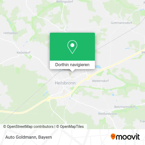 Auto Goldmann Karte