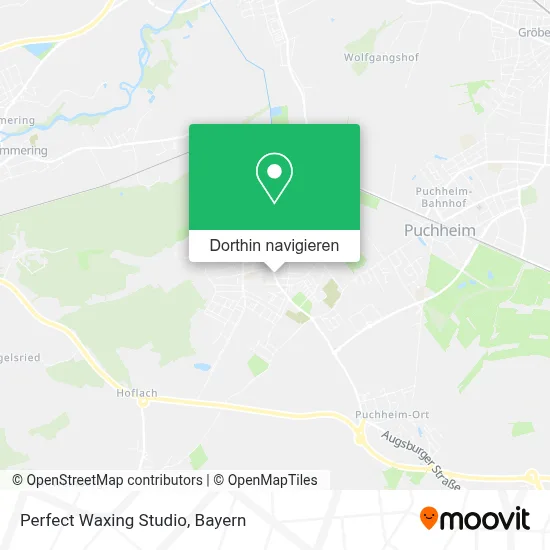 Perfect Waxing Studio Karte