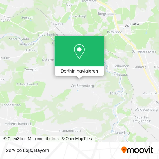 Service Lejs Karte