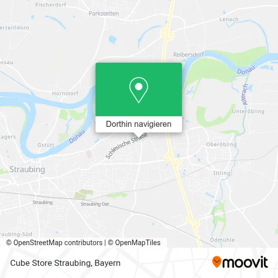 Cube Store Straubing Karte