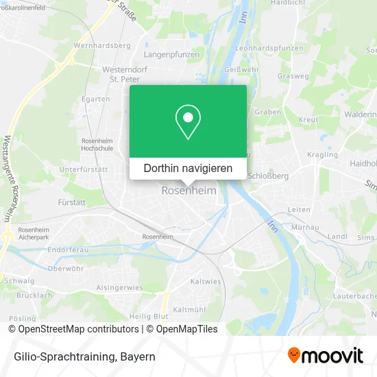 Gilio-Sprachtraining Karte