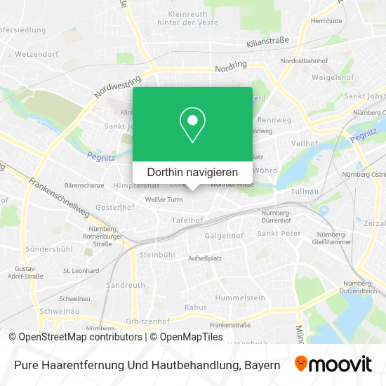 Pure Haarentfernung Und Hautbehandlung Karte