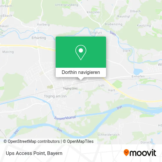 Ups Access Point Karte