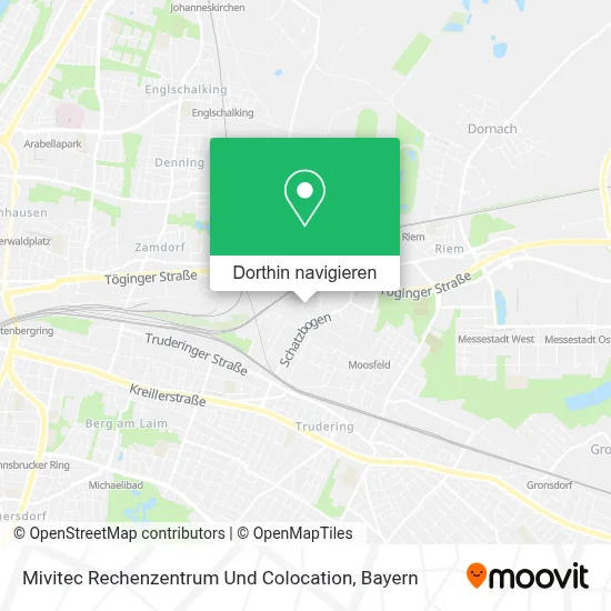 Mivitec Rechenzentrum Und Colocation Karte