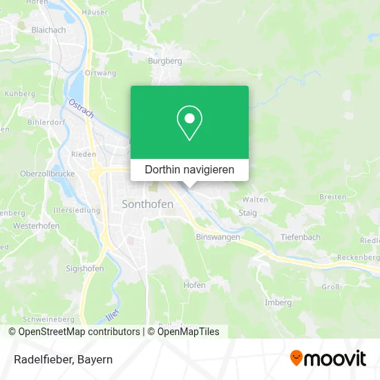 Radelfieber Karte