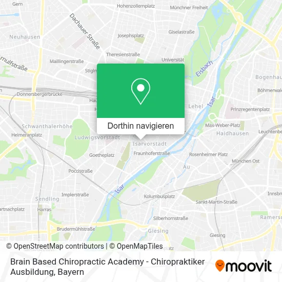 Brain Based Chiropractic Academy - Chiropraktiker Ausbildung Karte