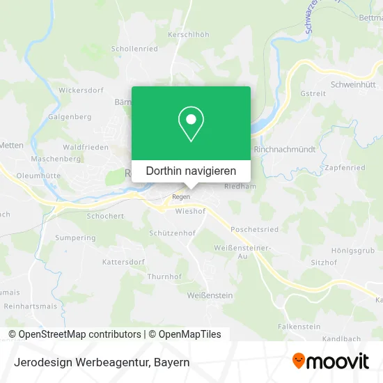 Jerodesign Werbeagentur Karte