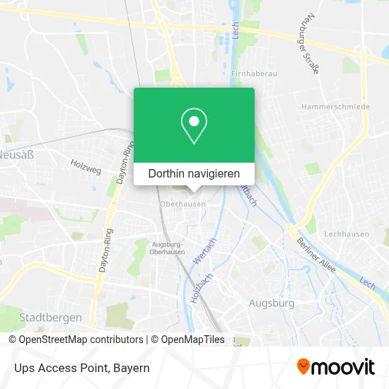 Ups Access Point Karte