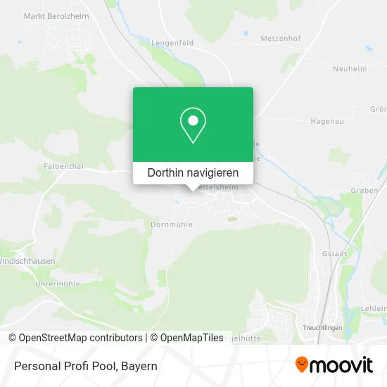 Personal Profi Pool Karte