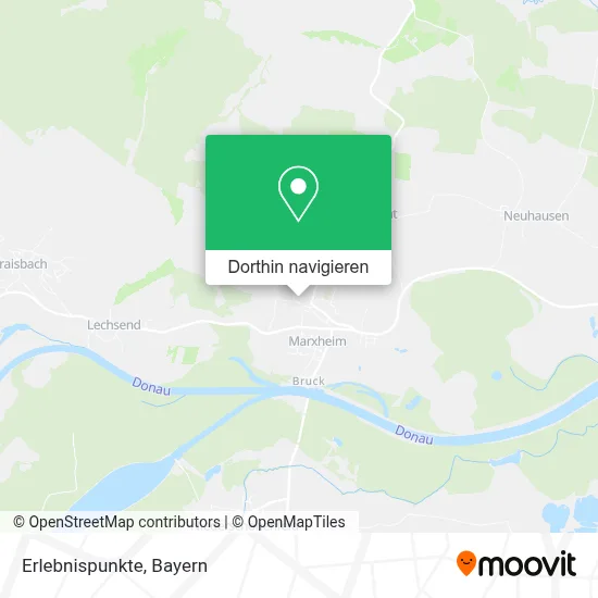 Erlebnispunkte Karte