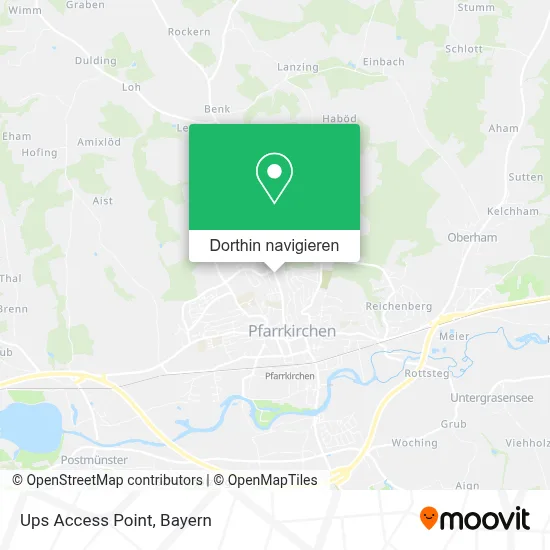 Ups Access Point Karte