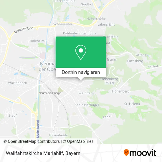 Wallfahrtskirche Mariahilf Karte